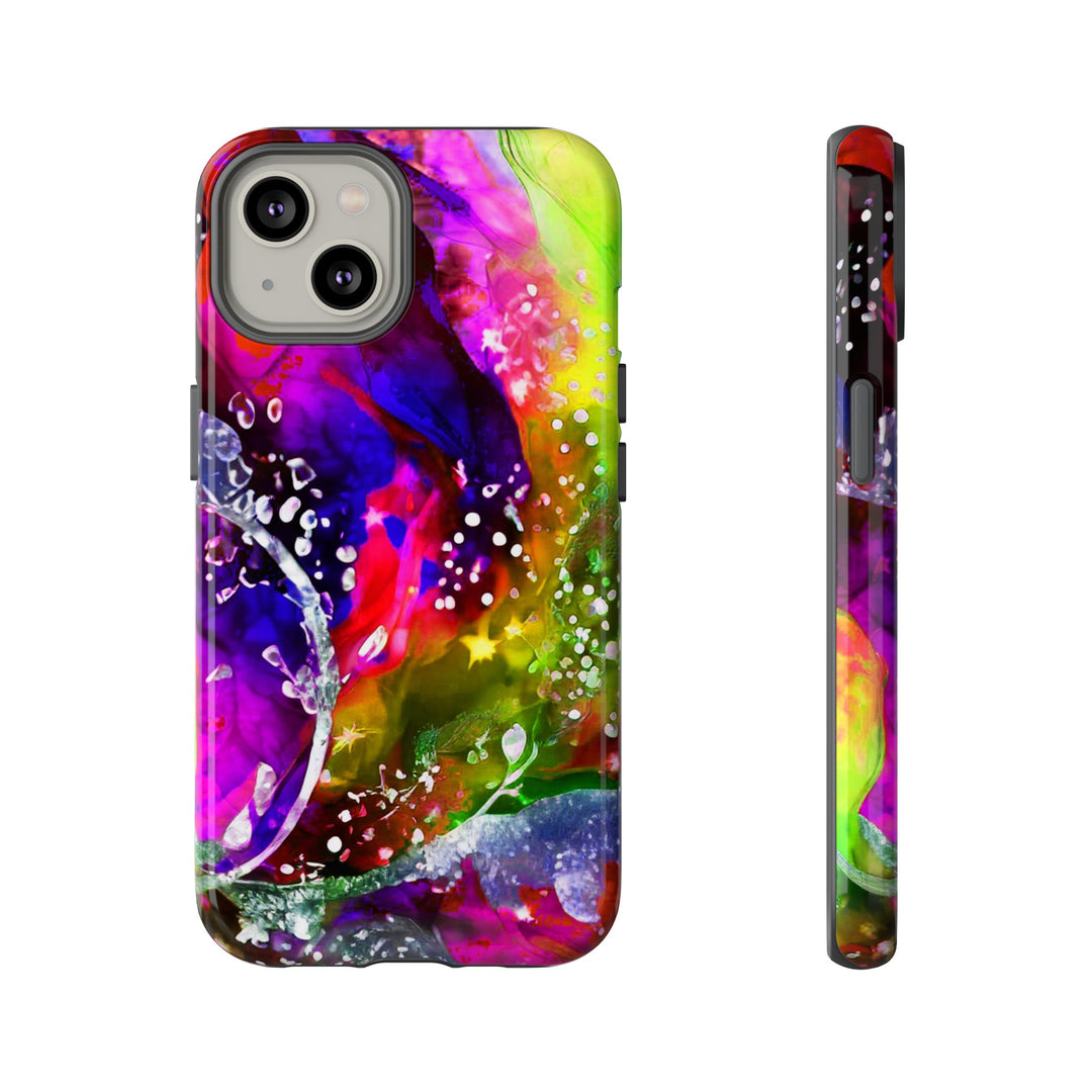Impact Resistant, Multi Color Marble, Cute Phone Cases for Samsung S24, S23, S22, S21, IPhone 15 pro Iphone 14 pro Iphone 13 IPhone 12 Iphone 11 - Studio40ParkLane