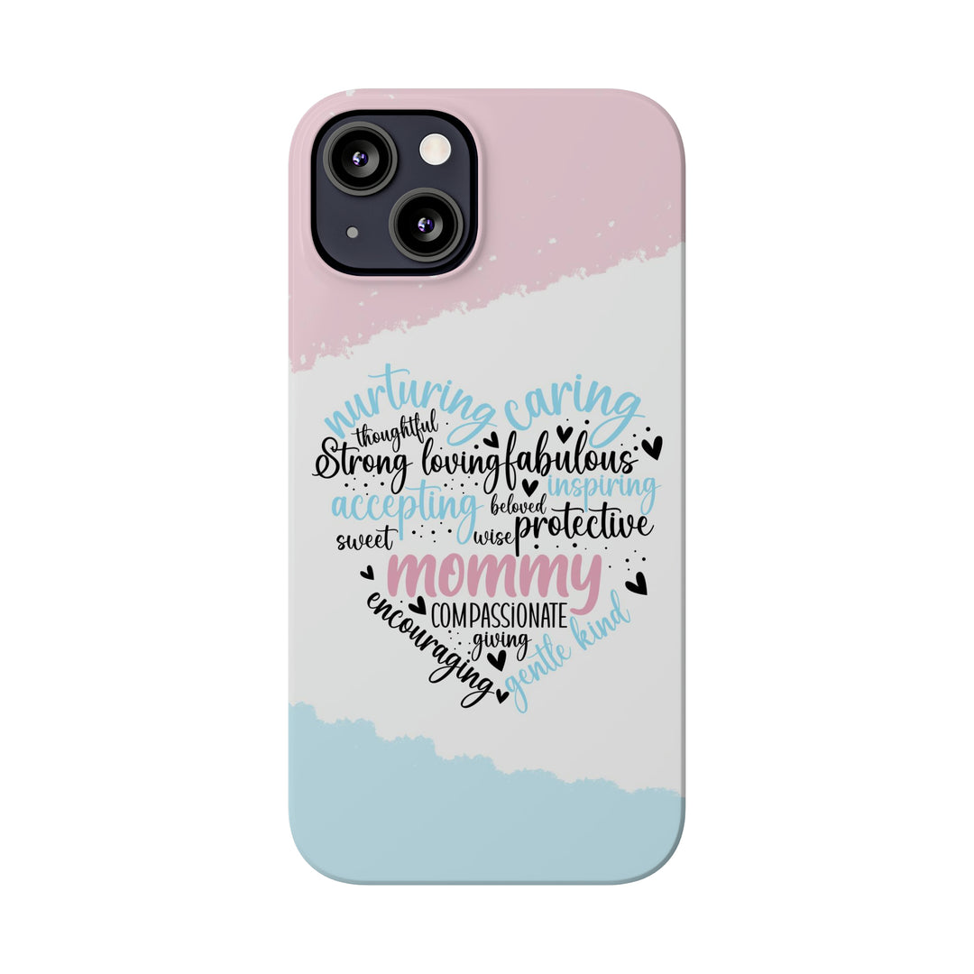 Slim Cute Phone Cases for Iphone - | iPhone 15 Case | iPhone 15 Pro Max Case, Iphone 14 Case, Iphone 14 Pro Max, Iphone 13, Mother&