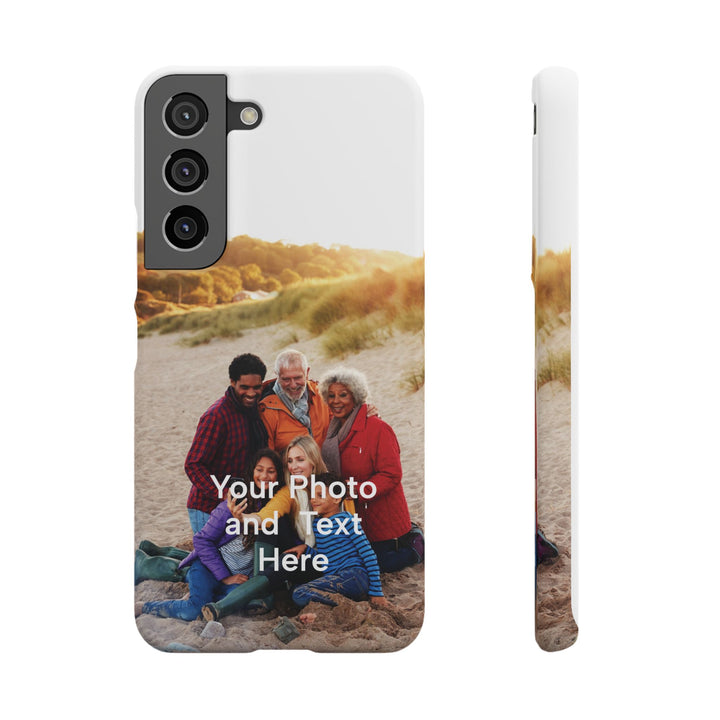 Snap Custom Personalized Family/Pet Cute Phone Cases for Samsung Galaxy S24, S23, S22, S21, S20, Plus, Ultra, Iphone 16, 15, 14, Pro and Max - Studio40ParkLane