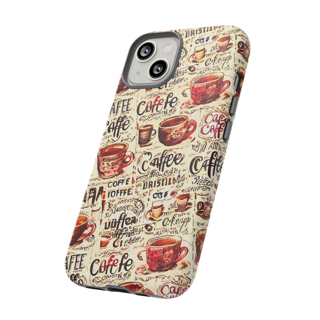 Impact Resistant, Paris Bistro Cafe, Cute Phone Cases for Samsung S24, S23, S22, S21, IPhone 15 pro Iphone 14 pro Iphone 13 IPhone 12 Iphone 11 - Studio40ParkLane