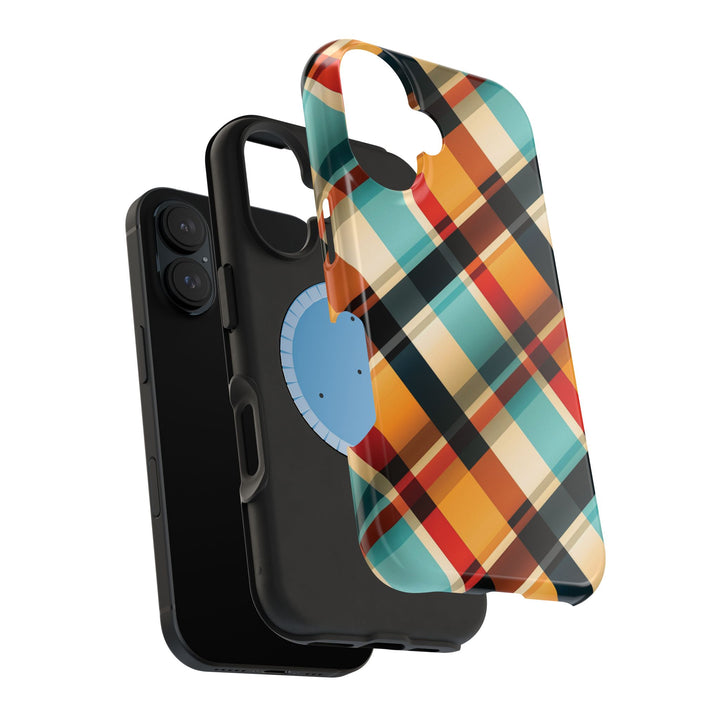 Checkered Plaid Magsafe Gift for Her Cute Phone Case for Iphone, | iPhone 16 | iPhone 15 Pro Max, Iphone 14 Pro Max, 13 12 11 10 9 8 7 - Studio40ParkLane