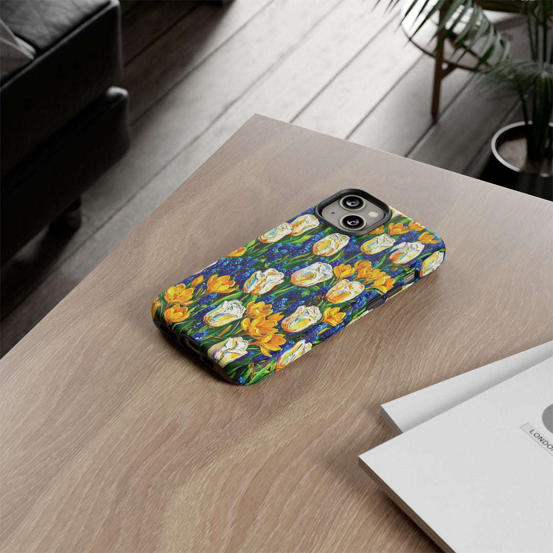 Tough Cute Spring Flowers Phone Case, for IPhone 17 Pro Max | Iphone 17 Air, Iphone 16, IPhone 15, 14 13 12, Samsung Galaxy S26, S25, S24, S23 - Studio40ParkLane