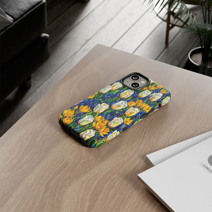 Tough Cute Spring Flowers Phone Case, for IPhone 17 Pro Max | Iphone 17 Air, Iphone 16, IPhone 15, 14 13 12, Samsung Galaxy S26, S25, S24, S23 - Studio40ParkLane