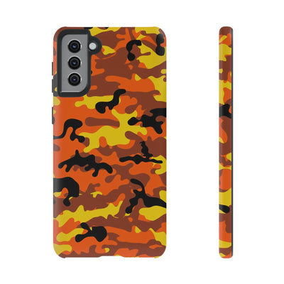 Impact Resistant, Fall camo Camouflage, Cute Phone Cases for Samsung S24, S23, S22, S21, IPhone 15 pro Iphone 14 pro Iphone 13 IPhone 12 Iphone 11