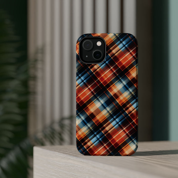 Checkered Plaid Magsafe Gift for Her Cute Phone Case for Iphone, | iPhone 16 | iPhone 15 Pro Max, Iphone 14 Pro Max, 13 12 11 10 9 8 7 - Studio40ParkLane