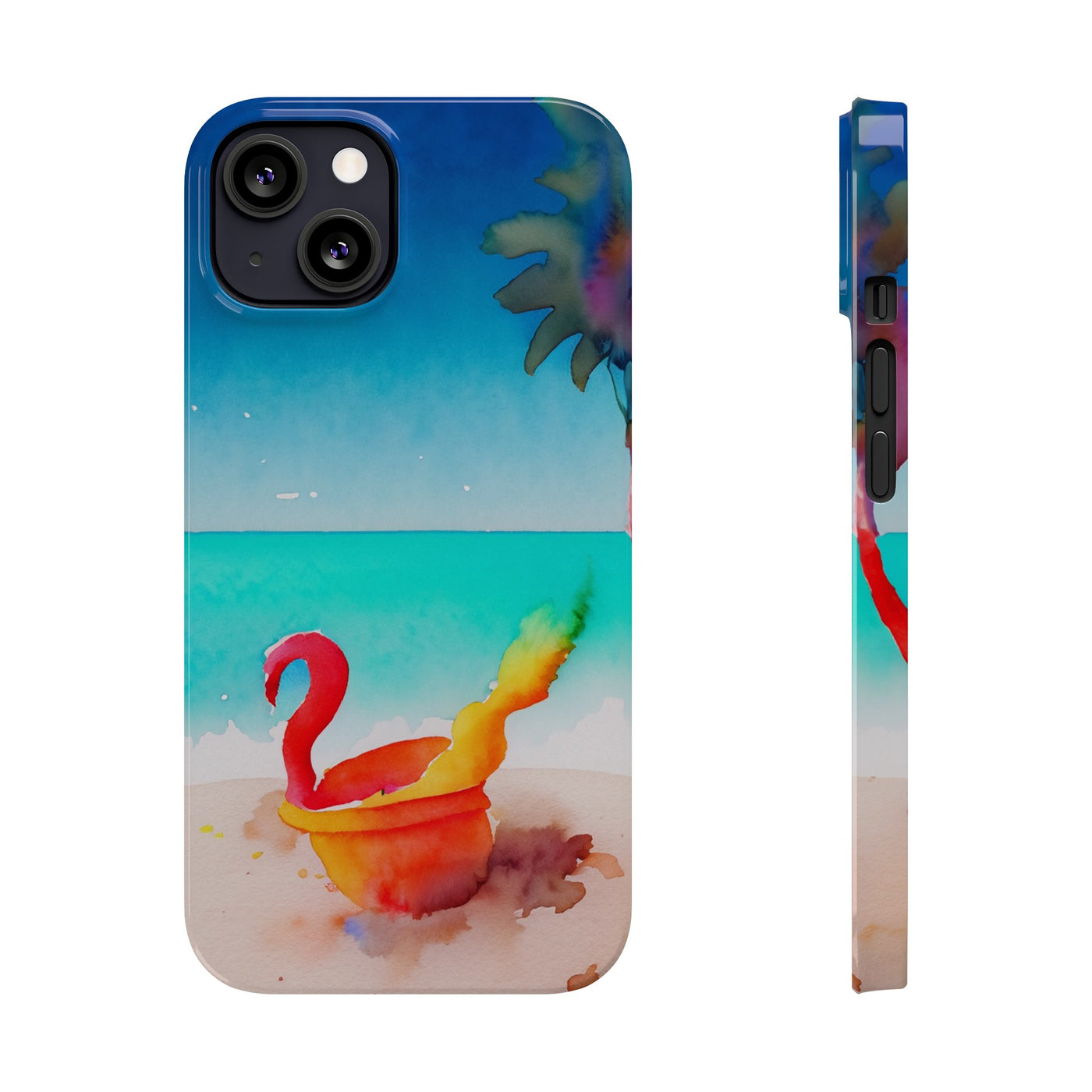 Slim Cute iPhone Cases - | iPhone 15 Case | iPhone 15 Pro Max Case, Iphone 14 Case, Iphone 14 Pro Max, Iphone 13, Summer Beach Bucket