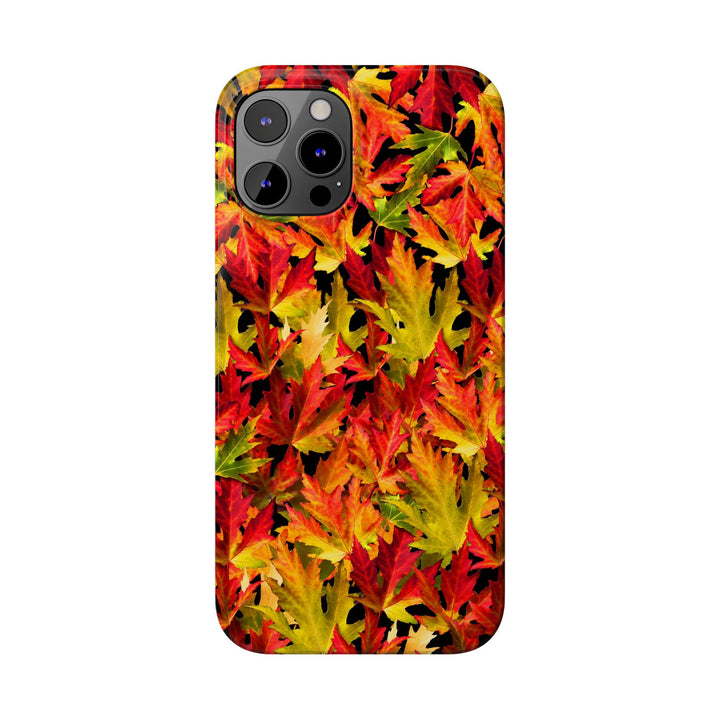 Slim Fall Leaves Slim Cute Phone Cases for Iphone | iPhone 15 Case | iPhone 15 Pro Max Case, Iphone 14, Iphone 14 Pro Max, Iphone 13 - Studio40ParkLane