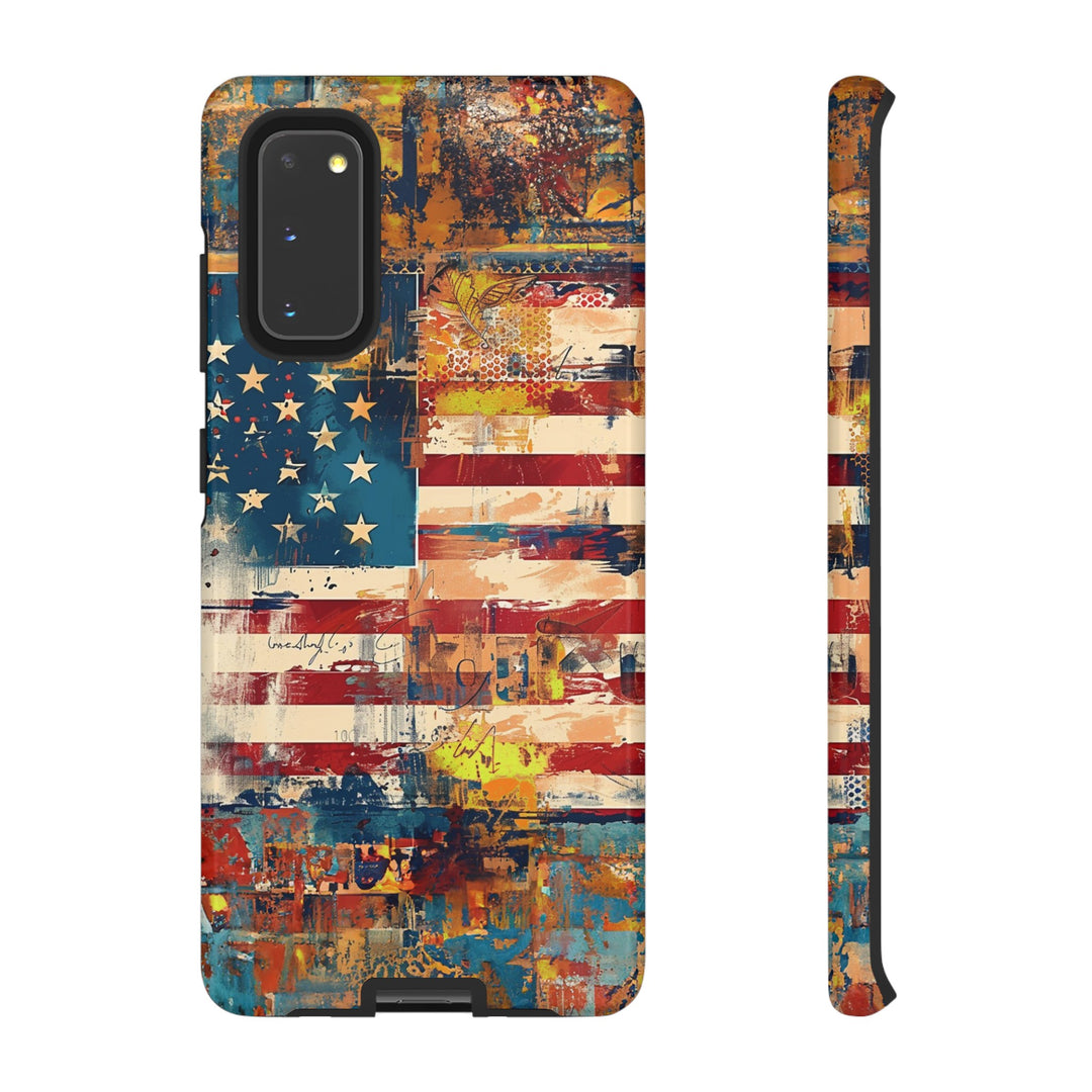Impact Resistant, American Flag, Cute Phone Cases for Samsung S24, S23, S22, S21, IPhone 15 pro Iphone 14 pro Iphone 13 IPhone 12 Iphone 11 - Studio40ParkLane