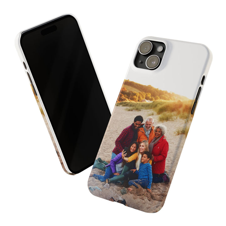 Slim Custom Personalized Family Photo Phone Cases for Iphone 16 | iPhone 15 Case | iPhone 15 Pro Max Case, Iphone 14, Iphone 14 Pro Max, Iphone 13, Slim - Studio40ParkLane