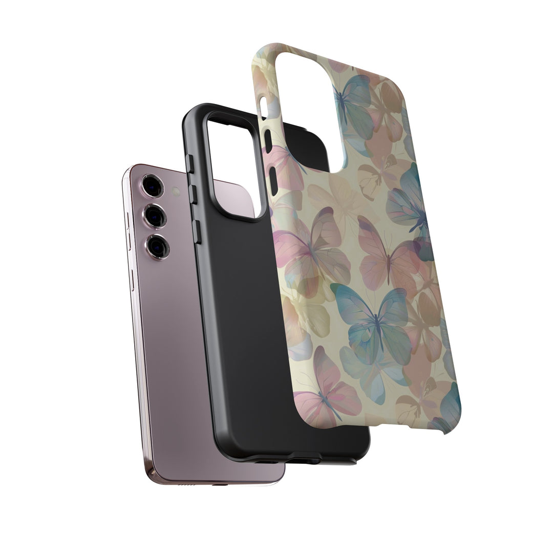 Cute Samsung Case | Cool Iphone Case | Summer Pastel Butterflies, Samsung S24, S23, S22, S21, IPhone 15 Case | Iphone 14 Case, Iphone 13 Case - Studio40ParkLane
