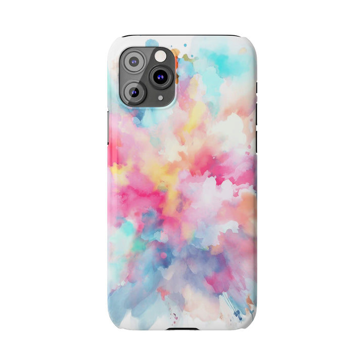 Slim Paint Splash Pink Gift for Her Cute Phone Cases for Iphone 16 Pro Max | iPhone 15 Case | iPhone 15 Pro Max Case, Iphone 14, Iphone 14 Pro Max, Iphone 13 12 11 8 7 - Studio40ParkLane
