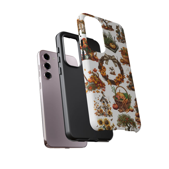 Impact Resistant, Fall Leaves Collage, Cute Phone Cases for Samsung S24, S23, S22, S21, IPhone 15 pro Iphone 14 pro Iphone 13 IPhone 12 Iphone 11 - Studio40ParkLane