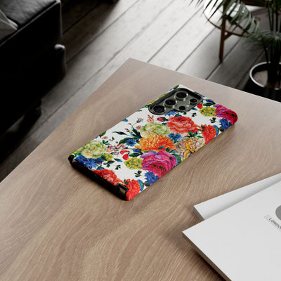 Premium Tough Spring Flowers Cute Phone Cases for Samsung S24, S23, S22, S21, S20, Plus and Ultra, Iphone 16 Pro Max,15, 14, 13, 12, 11, 10 - Studio40ParkLane