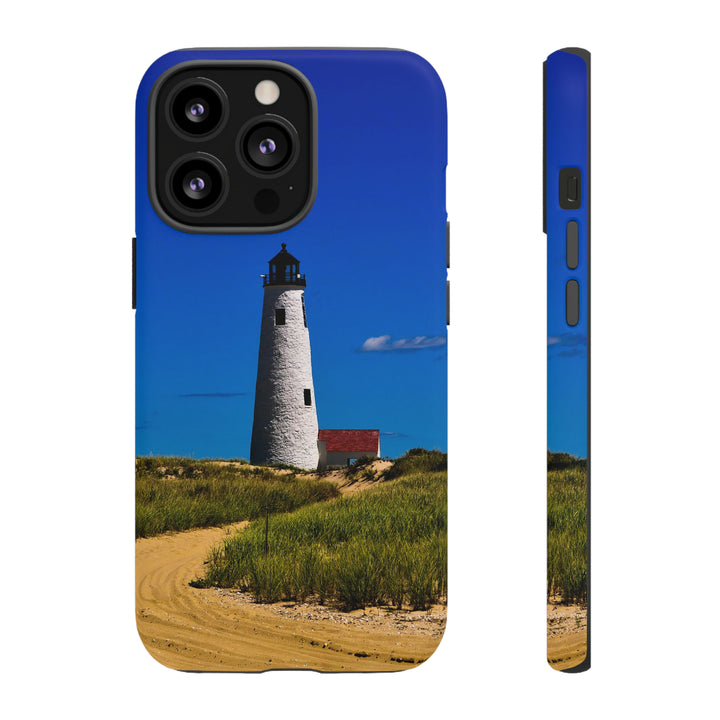 Cute IPhone Case | iPhone 15 Case | iPhone 15 Pro Max Case, Iphone 14 Case, Iphone 14 Pro Max Case IPhone Case for Art Lovers - Beach Lighthouse - Studio40ParkLane