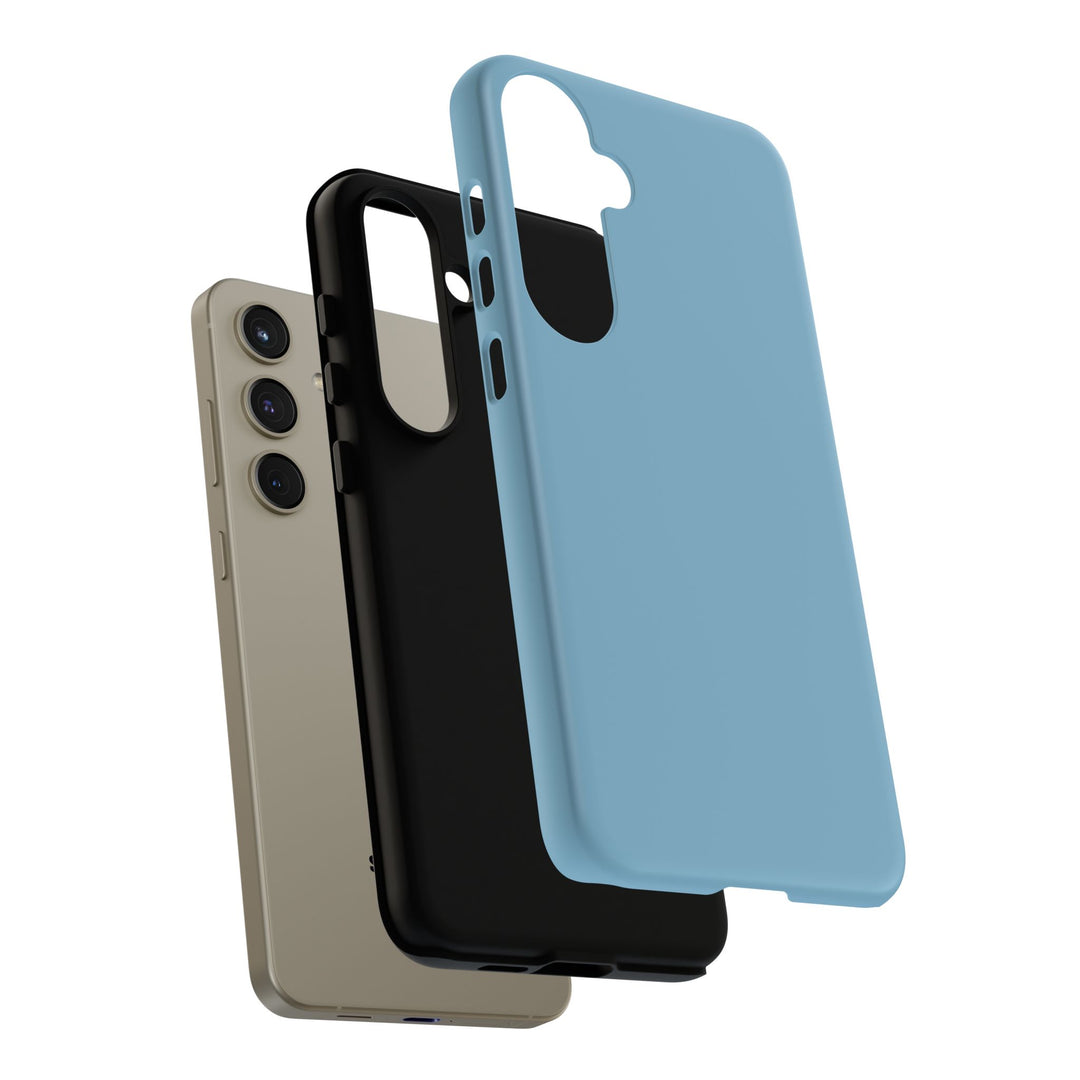 Premium Tough Sky Baby Blue Gift for Her Cute Phone Cases for Samsung S25 S24, S23, S22, S21, Iphone, 16, 15, 14, 13 Pro Max Ultra - Studio40ParkLane