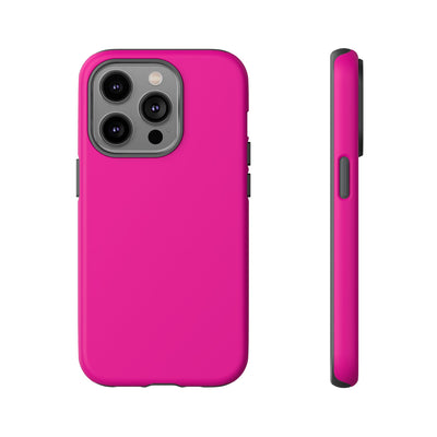 Cute Fun Cool Bright Pink Phone Case for, Samsung Galaxy S24, S23, S22, S21, IPhone 16 Case | Iphone 15, Iphone 14, IPhone 13 Case