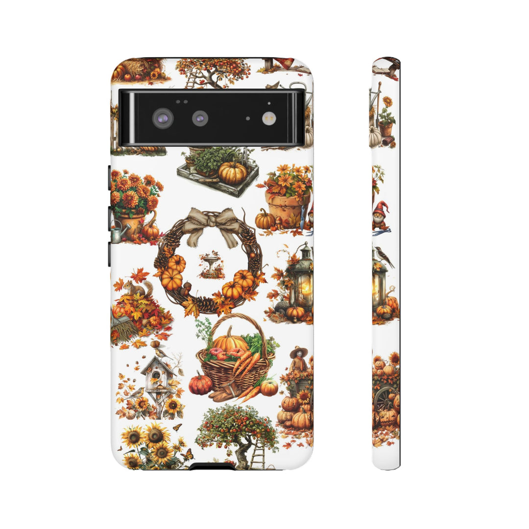 Impact Resistant, Fall Leaves Collage, Cute Phone Cases for Samsung S24, S23, S22, S21, IPhone 15 pro Iphone 14 pro Iphone 13 IPhone 12 Iphone 11 - Studio40ParkLane