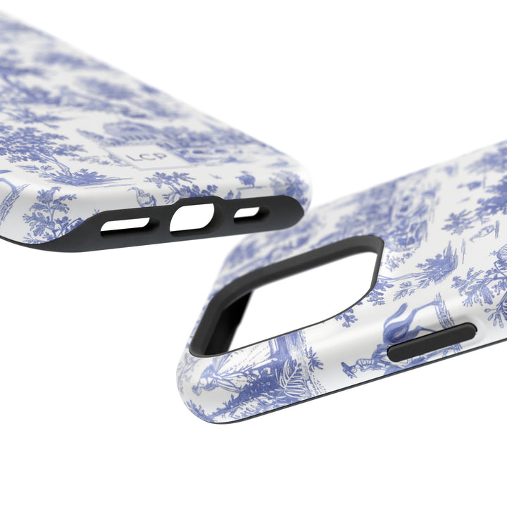 Custom Personalized French Toile Magsafe Phone Case for Iphone 18 - iPhone 17 Pro Max Air Plus 15 14 13 12 11, Samsung Galaxy Phone Cases - Studio40ParkLane