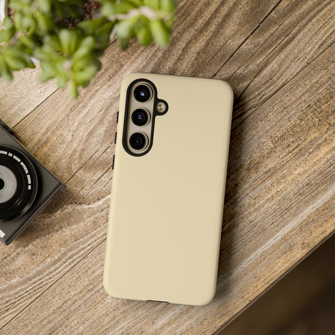 Premium Tough Pale Yellow Gift for Her Cute Phone Cases for Samsung S25 S24, S23, S22, S21, Iphone, 16, 15, 14, 13 Pro Max Ultra - Studio40ParkLane