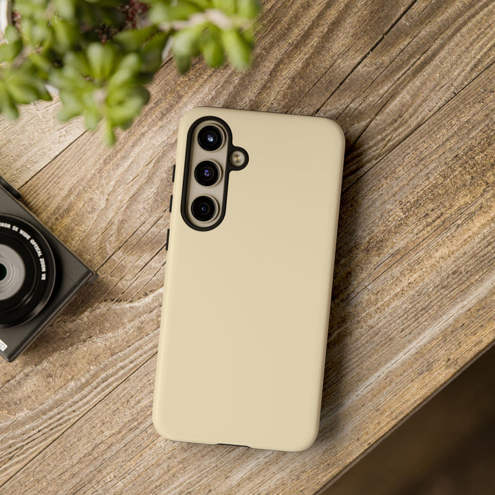 Premium Tough Pale Yellow Gift for Her Cute Phone Cases for Samsung S25 S24, S23, S22, S21, Iphone, 16, 15, 14, 13 Pro Max Ultra - Studio40ParkLane