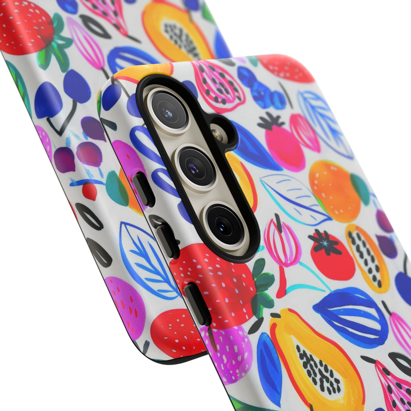 Cute Samsung Phone Case | Aesthetic Samsung Phone Case | Galaxy S23, S22, S21, S20 | Summer Fruit Cocktail, Protective Phone Case