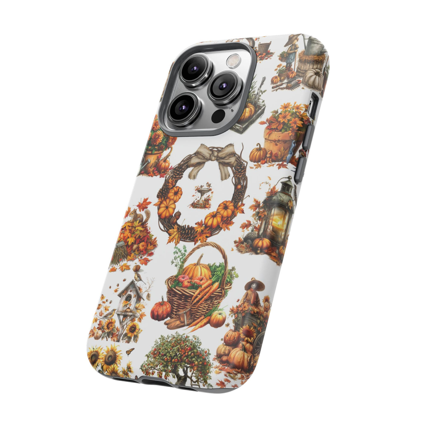 Impact Resistant, Fall Leaves Collage, Cute Phone Cases for Samsung S24, S23, S22, S21, IPhone 15 pro Iphone 14 pro Iphone 13 IPhone 12 Iphone 11