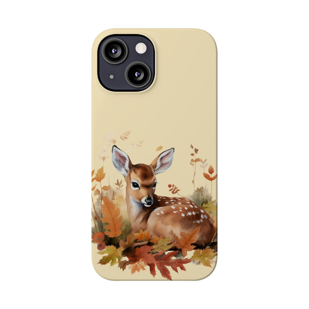 Slim Autumn Fall Deer Gift for Her Cute Phone Cases for Iphone 16 | iPhone 15 Case | iPhone 15 Pro Max Case, Iphone 14, Iphone 14 Pro Max, Iphone 13, Slim - Studio40ParkLane