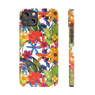 Slim Spring Flowers Gift for Her Cute Phone Cases for Iphone 16 Pro Max | iPhone 15 Case | iPhone 15 Pro Max Case, Iphone 14, 13, 12, 11, 10, 8, 7 - Studio40ParkLane