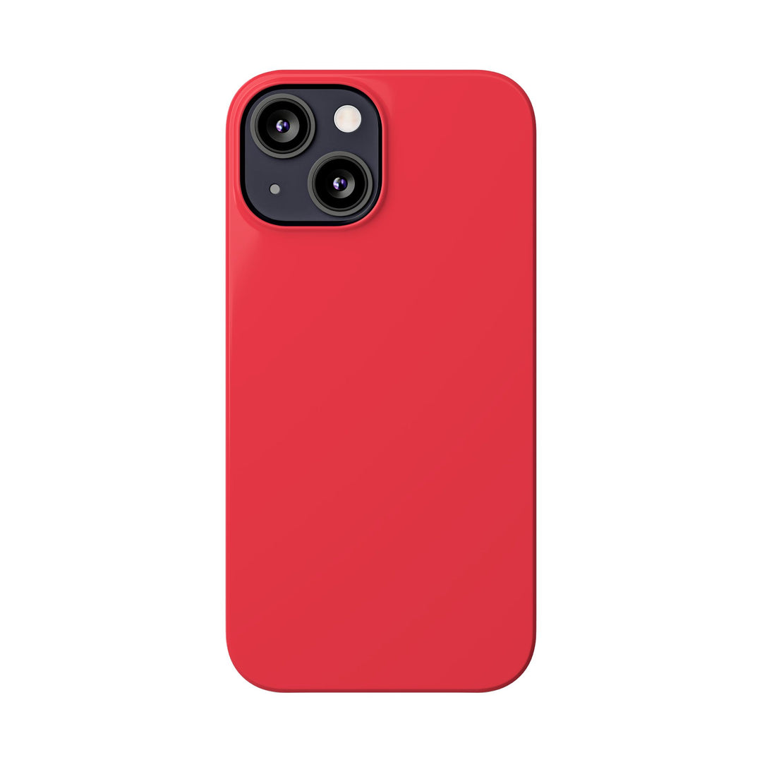Slim Red Rouge Gift for Her Aesthetic Cute Phone Case for Iphone 16 - | iPhone 15 Pro Max Case | iPhone 14 Case 13 12 11 10 9 8 7 - Studio40ParkLane