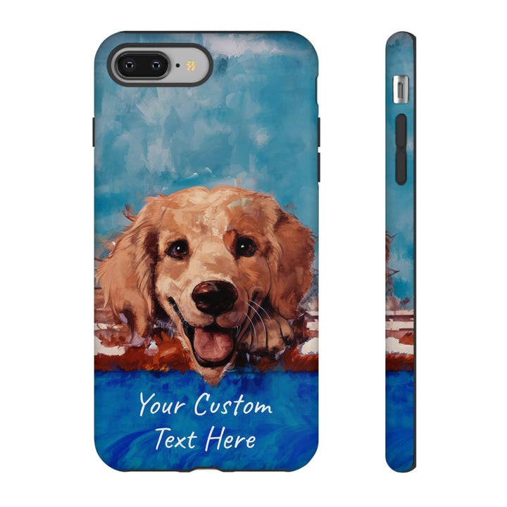 Personalize this Cute IPhone Case | Golden Retriever Dog iPhone Case, iPhone 15 Case | iPhone 15 Case, Iphone 14 Case, Iphone 14 Pro Max Case - Studio40ParkLane