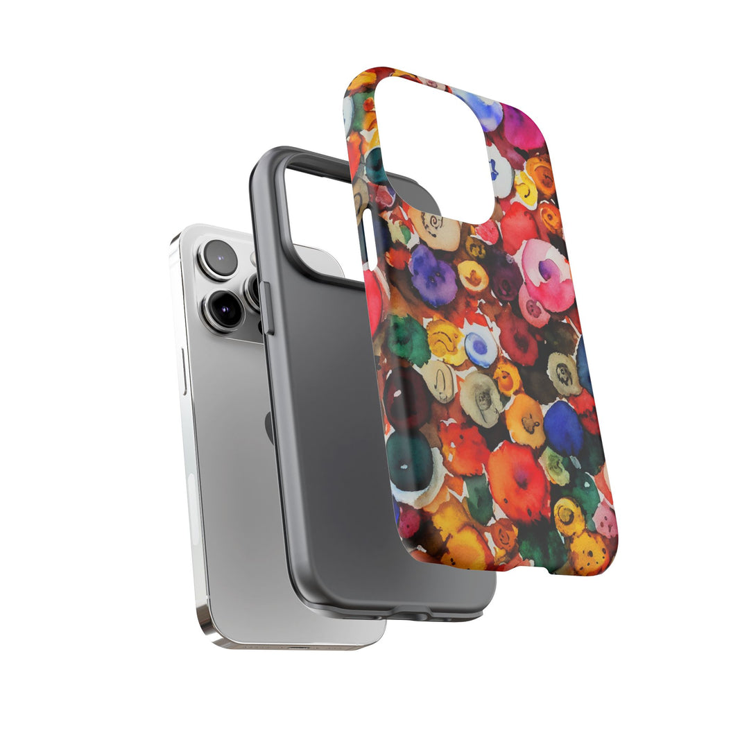 Impact Resistant, Fall Colors Buttons, Cute Phone Cases for Samsung S24, S23, S22, S21, IPhone 15 pro Iphone 14 pro Iphone 13 IPhone 12 Iphone 11 - Studio40ParkLane