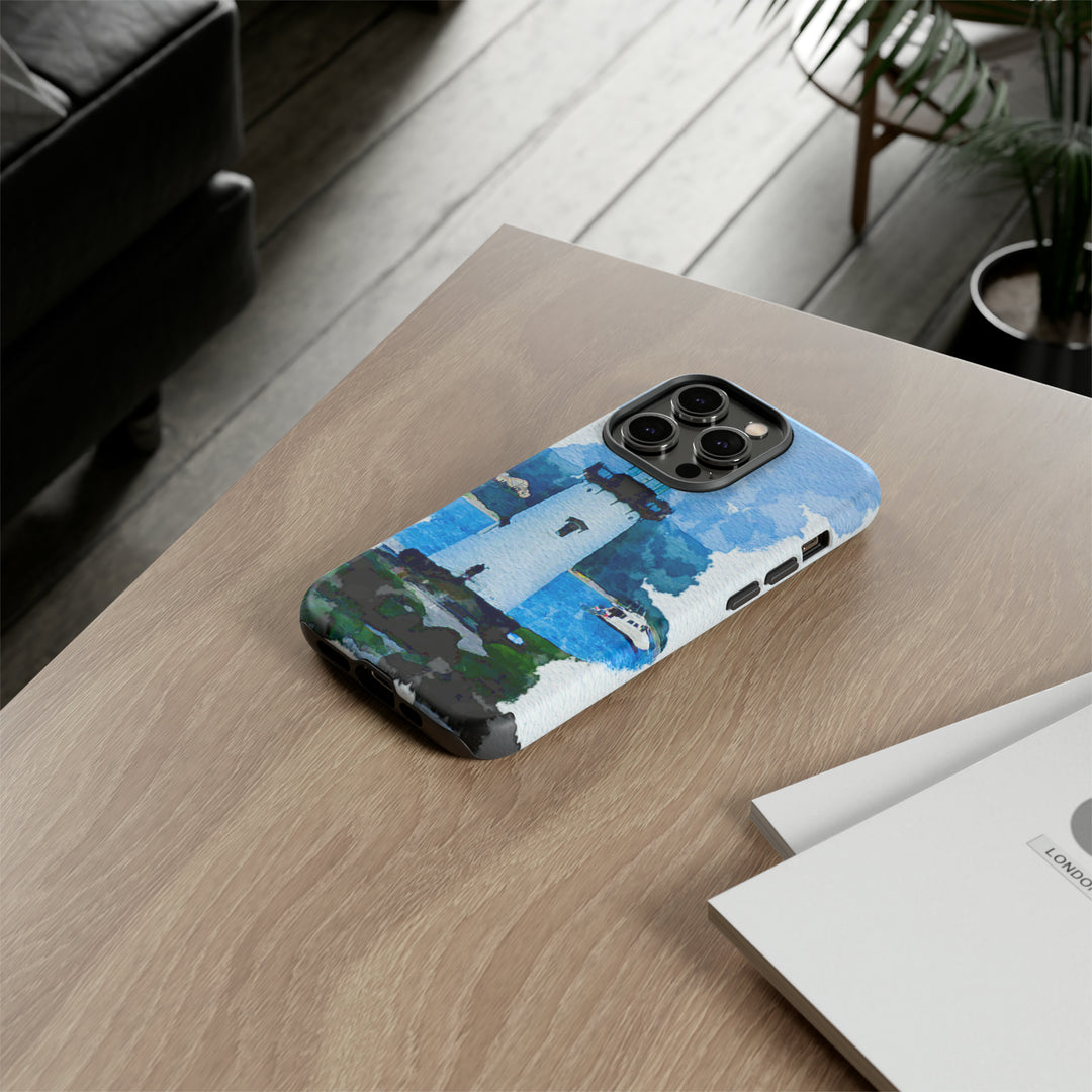Cool Phone Case | Summer Lighthouse, For iPhone 15 Case | iPhone 15 Pro Case, Iphone 14 Case, Iphone 14 Pro Max Case, Protective Iphone Case - Studio40ParkLane