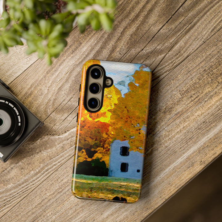 Impact Resistant, Fall Leaves Watercolor, Cute Phone Cases for Samsung S24, S23, S22, S21, IPhone 15 pro Iphone 14 pro Iphone 13 IPhone 12 Iphone 11 - Studio40ParkLane