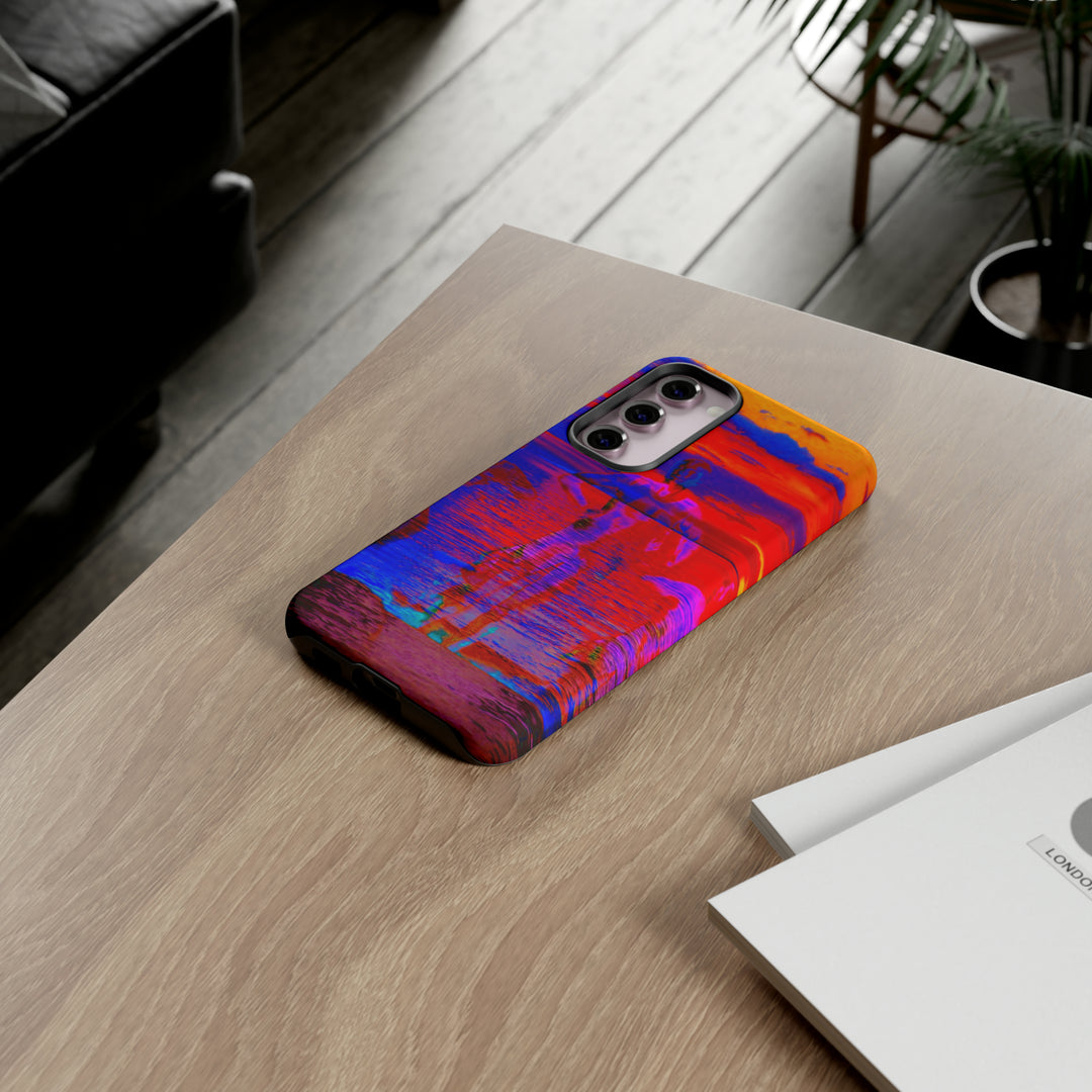 Cute Samsung Phone Case | Aesthetic Samsung Phone Case | Dance Sunset Colorful | Galaxy S23, S22, S21, S20 | Luxury Double Layer | Cool - Studio40ParkLane