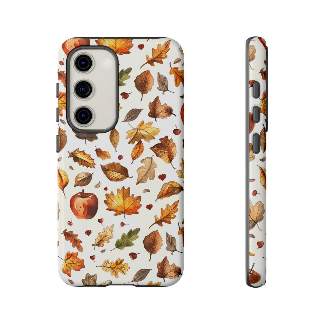 Autumn Fall Leaves Gift for Her Cute Phone Case for, Samsung Galaxy S24, S23, S22, S21, IPhone 16 Case | Iphone 15, Iphone 14, IPhone 13 Case - Studio40ParkLane