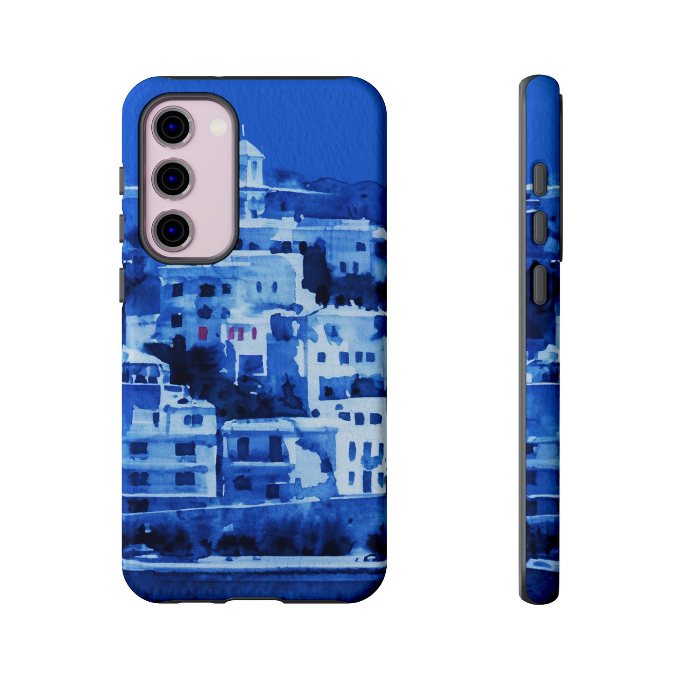 Impact Resistant, Greece House, Cute Phone Cases for Samsung S24, S23, S22, S21, IPhone 15 pro Iphone 14 pro Iphone 13 IPhone 12 Iphone 11