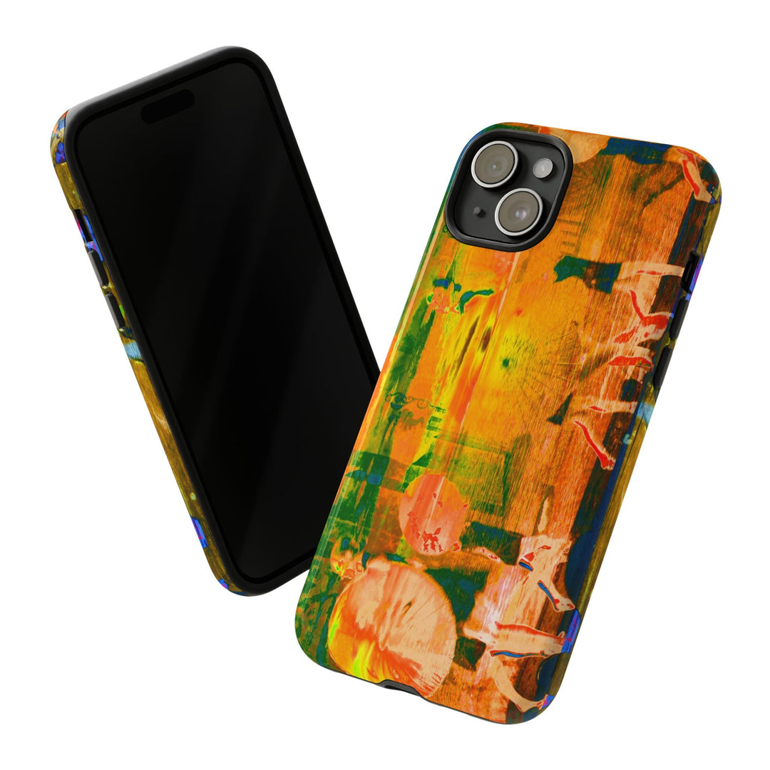 Cute IPhone Case | iPhone 15 Case | iPhone 15 Pro Max Case, Iphone 14 Case, Iphone 14 Pro Max Case IPhone Case for Traveler, Fall Sunset Dance - Studio40ParkLane