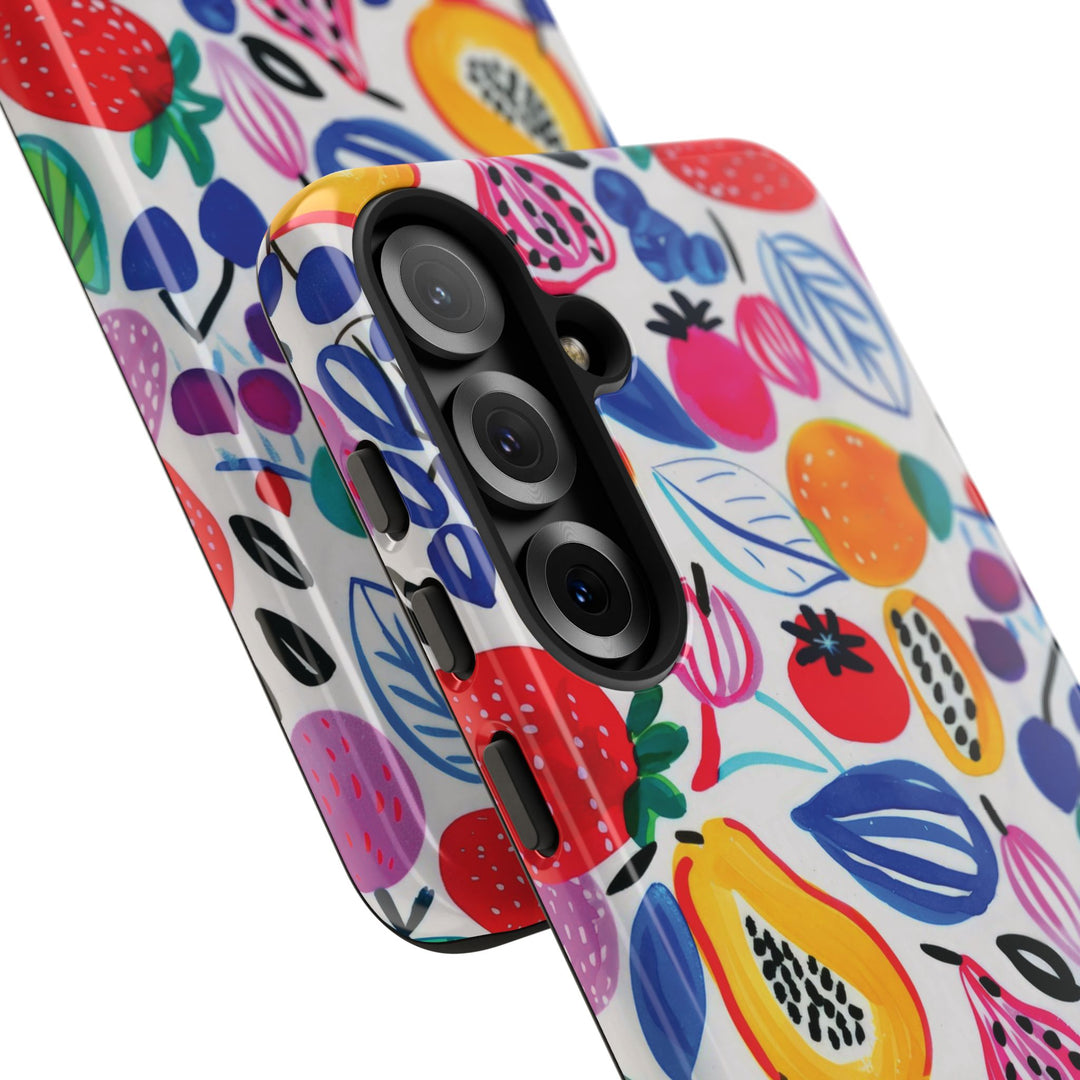 Summer Fruit Cute Tough Phone Case - For Apple iPhone Case 17, 16, 15 Pro Max, 14 Plus, 13 Pro, 12, Samsung Galaxy S26, S25, S24 Plus Ultra - Studio40ParkLane