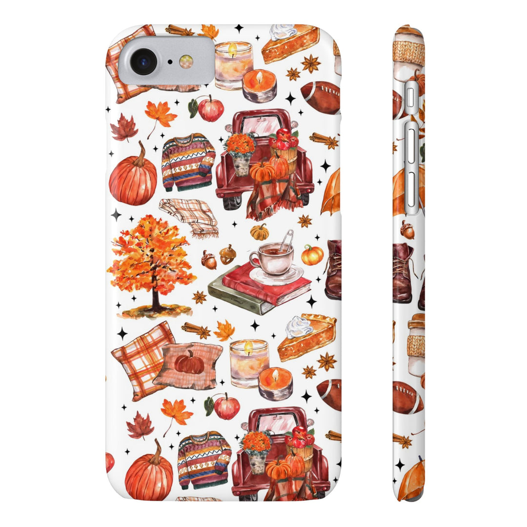 Slim Cute Fall Phone Cases Gift for Her Coquette Collage for Iphone 16 | iPhone 15 Case | iPhone 15 Pro Max Case, Iphone 14 Case, Iphone 13, Slim - Studio40ParkLane