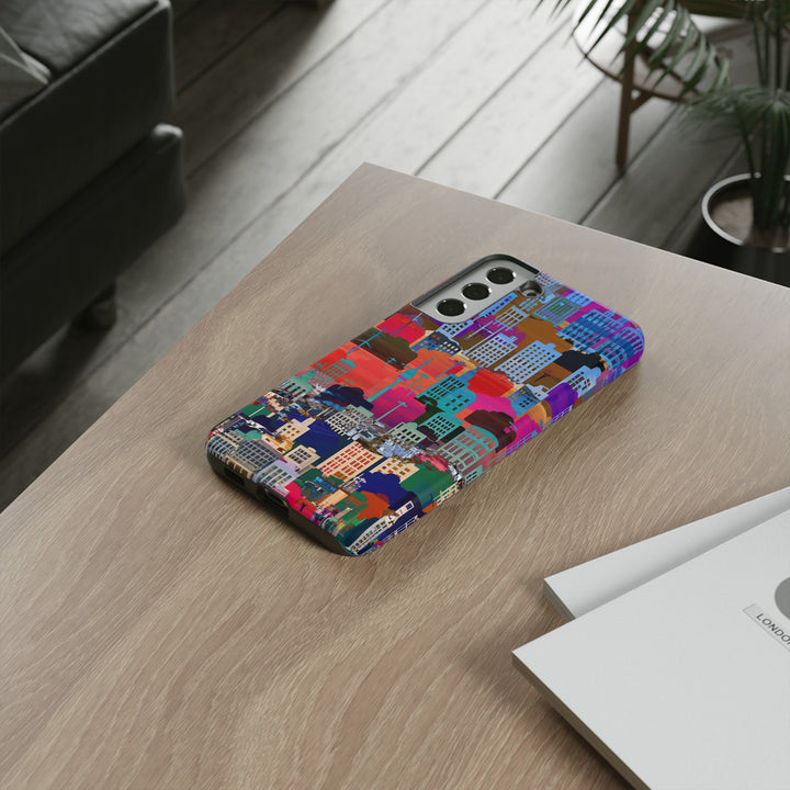 Cute Samsung Case | Cool Iphone Case | Summer City Skyline, Samsung S24, S23, S22, S21, IPhone 15 Case | Iphone 14 Case, Iphone 13 Case - Studio40ParkLane