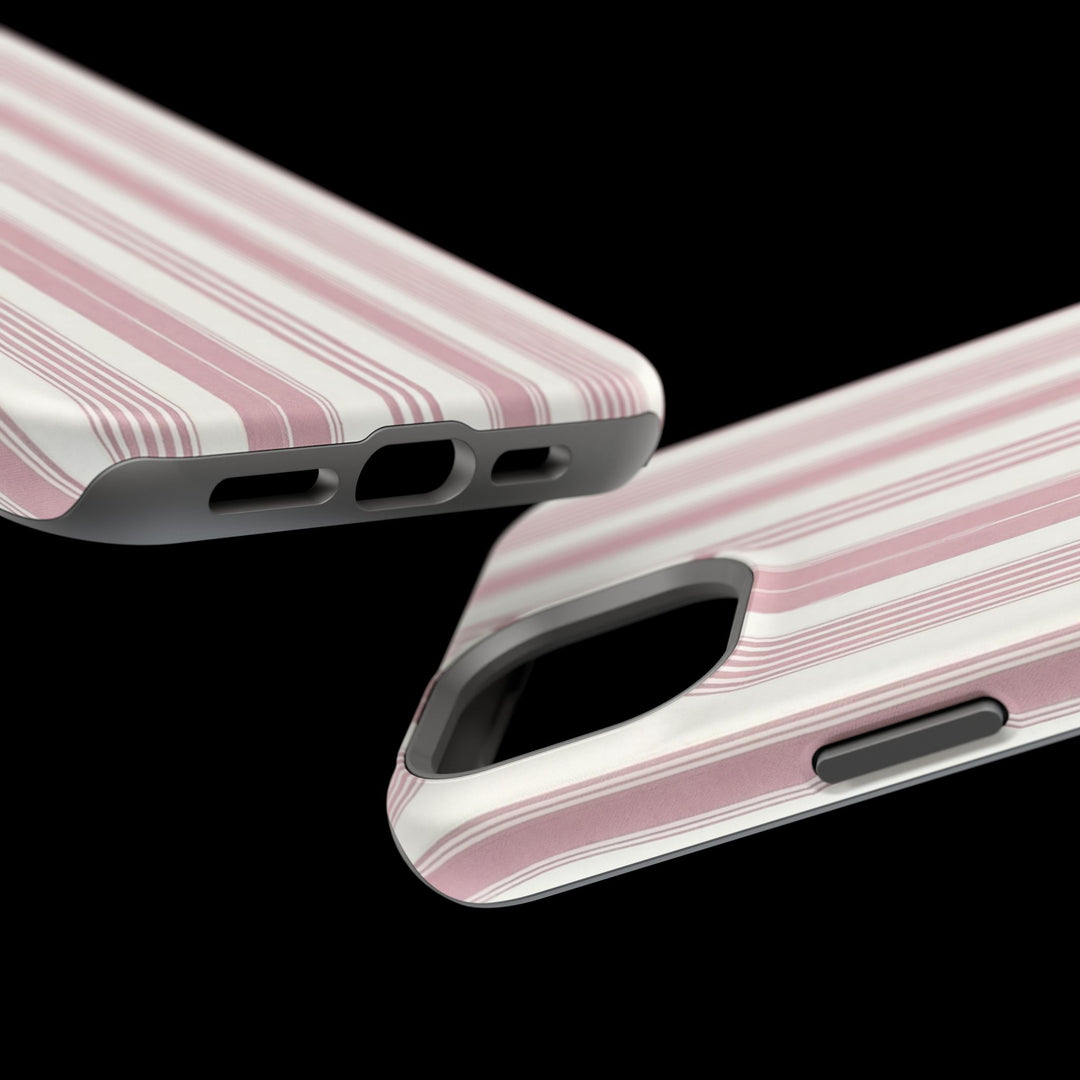 MagSafe Cute Phone Case, Coastal Striped Phone Case for iPhone 17 16 15 14 13 12 Pro Max, Samsung S26 S25 S24 Ultra case - Studio40ParkLane