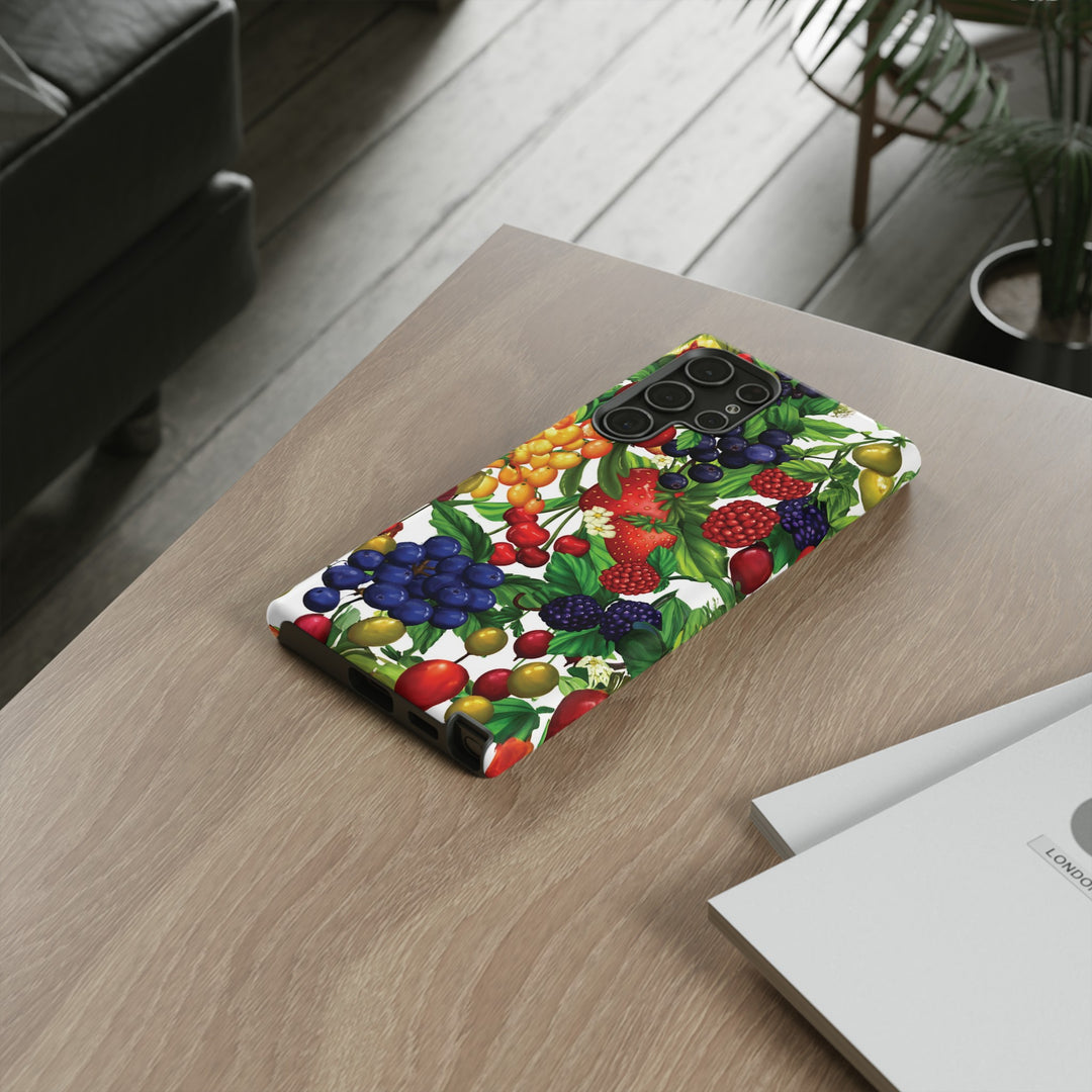 Cute Samsung Case | Cool Iphone Case | Summer Mixed Fruit, Samsung S24, S23, S22, S21, IPhone 15 Case | Iphone 14 Case, Iphone 13 Case - Studio40ParkLane