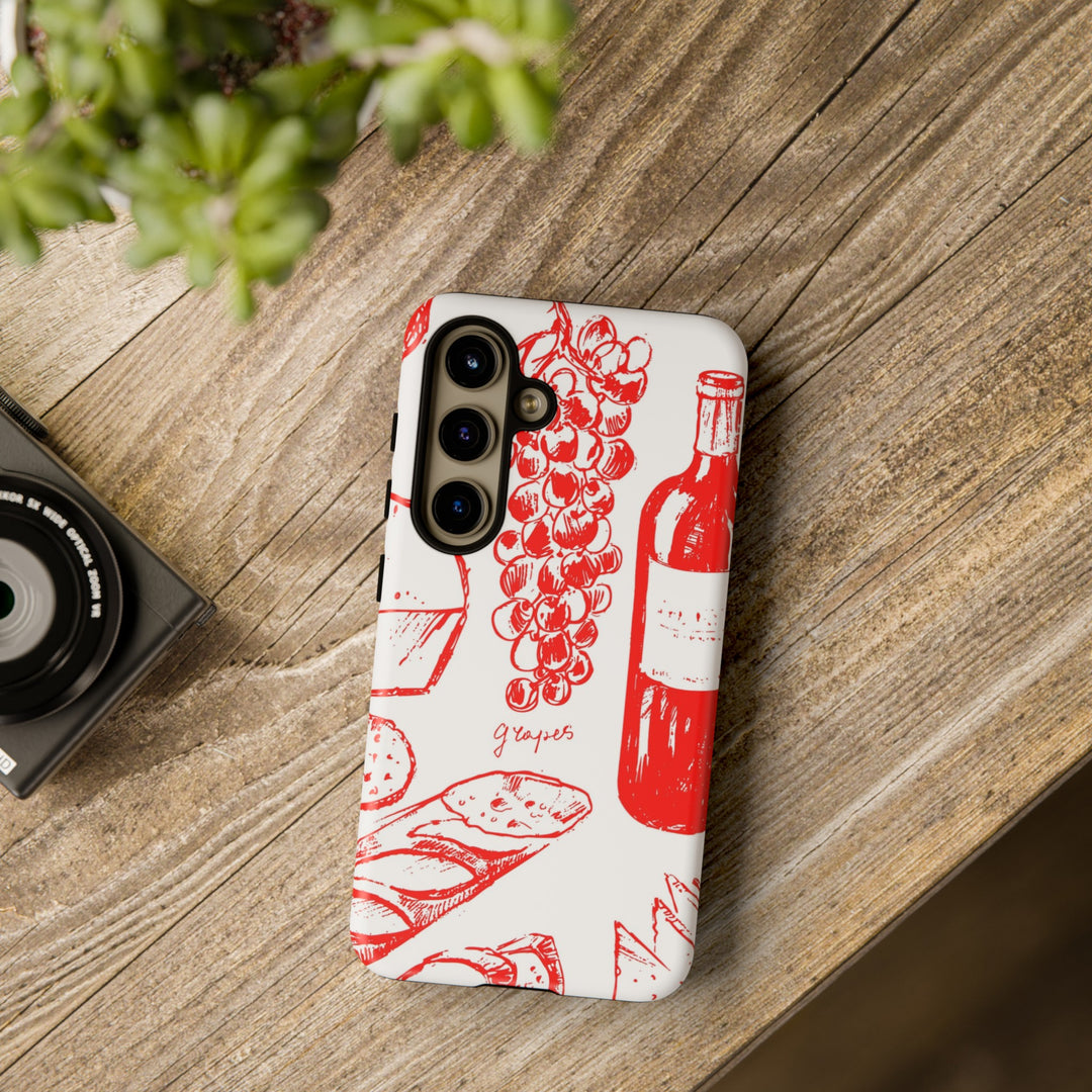 Impact Resistant, Italian French, Cute Phone Cases for Samsung S24, S23, S22, S21, IPhone 15 pro Iphone 14 pro Iphone 13 IPhone 12 Iphone 11 - Studio40ParkLane