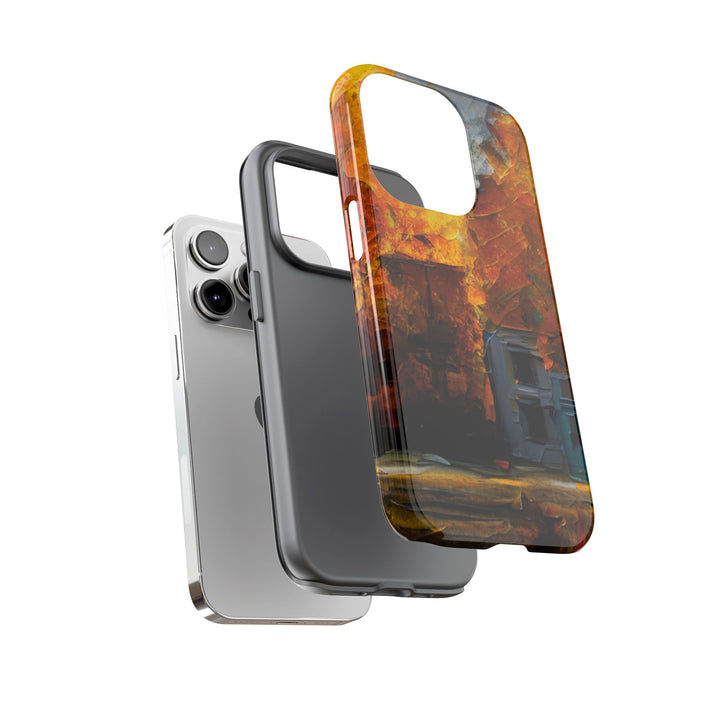 Impact Resistant, Fall Leaves Oil Painting, Cute Phone Cases for Samsung S24, S23, S22, S21, IPhone 15 pro Iphone 14 pro Iphone 13 IPhone 12 Iphone 11 - Studio40ParkLane