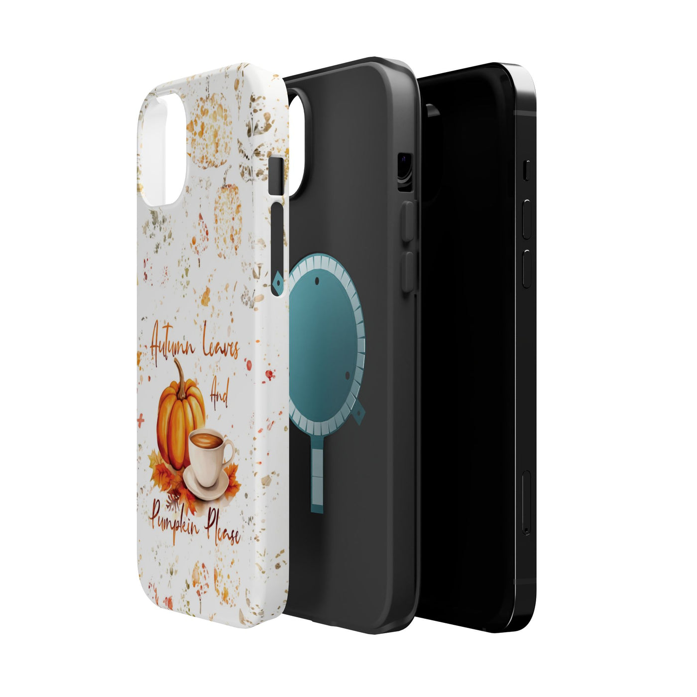 Fall Leaves Pumpkins Tough Magsafe Cute Phone Cases for Iphone | iPhone 15 Case | iPhone 15 Pro Max Case, Iphone 14, Iphone 14 13 12 11 10 9 8 7 - Studio40ParkLane