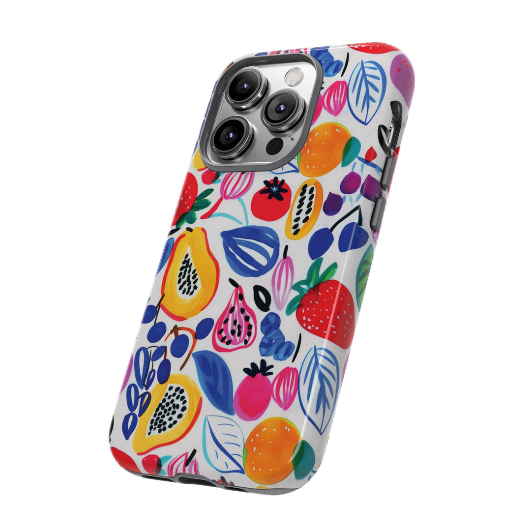 Summer Fruit Cute Tough Phone Case - For Apple iPhone Case 17, 16, 15 Pro Max, 14 Plus, 13 Pro, 12, Samsung Galaxy S26, S25, S24 Plus Ultra - Studio40ParkLane