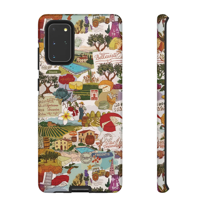 Italy Tuscany Coquette Collage Tough Premium Phone Case - For iPhone 17 Pro Max iPhone 16 Pro iPhone 15 Iphone 14 Plus 13 Pro 12 11 10 XR - Studio40ParkLane