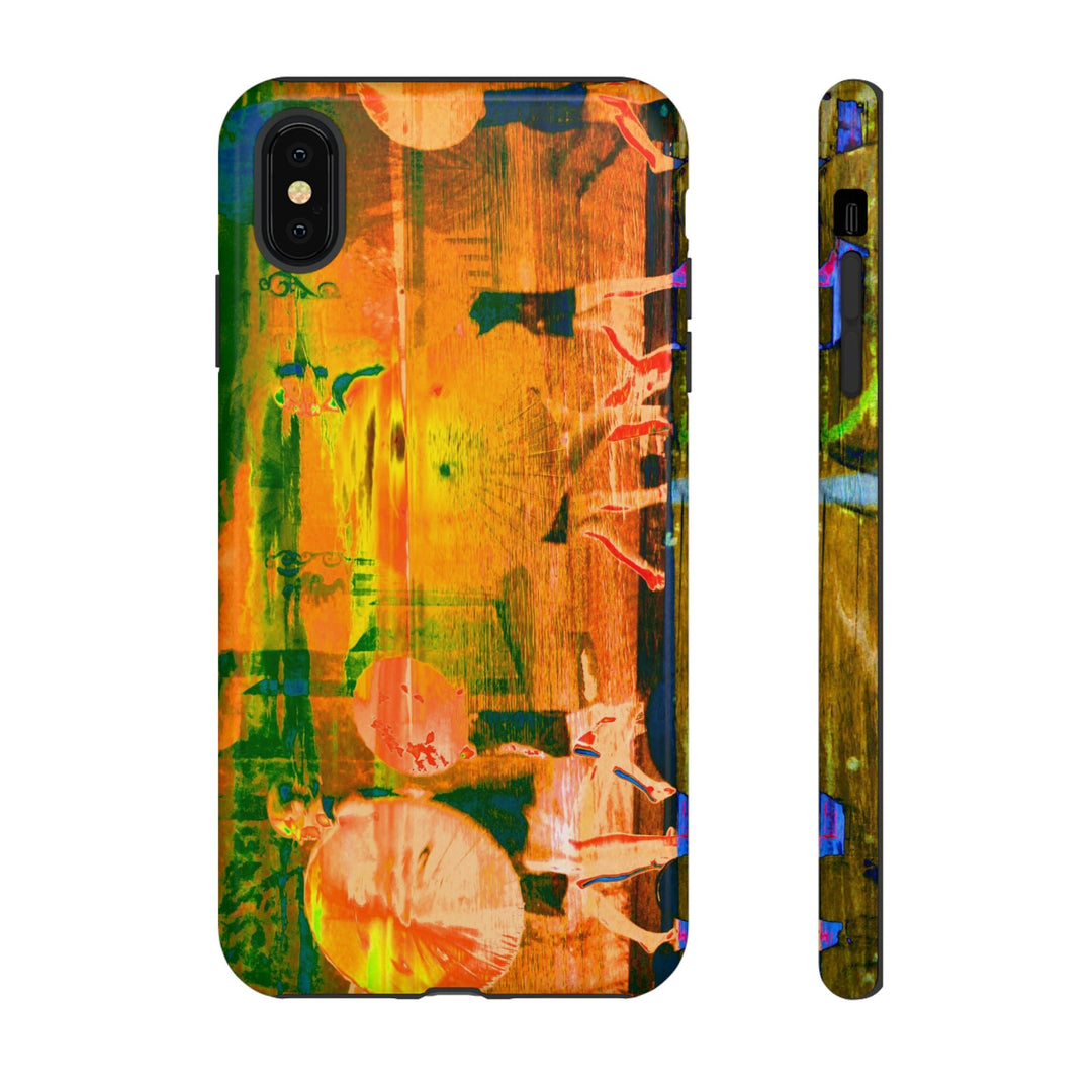 Cute IPhone Case | iPhone 15 Case | iPhone 15 Pro Max Case, Iphone 14 Case, Iphone 14 Pro Max Case IPhone Case for Traveler, Fall Sunset Dance - Studio40ParkLane