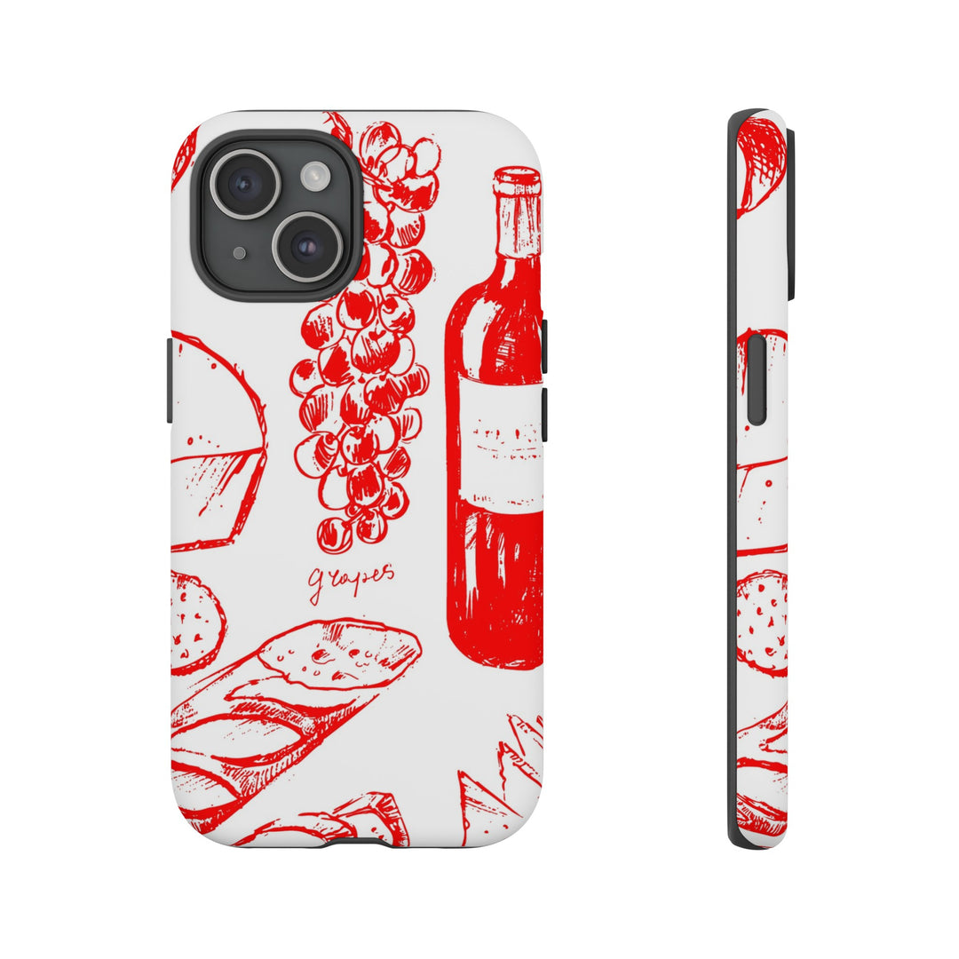 Impact Resistant, Italian French, Cute Phone Cases for Samsung S24, S23, S22, S21, IPhone 15 pro Iphone 14 pro Iphone 13 IPhone 12 Iphone 11 - Studio40ParkLane