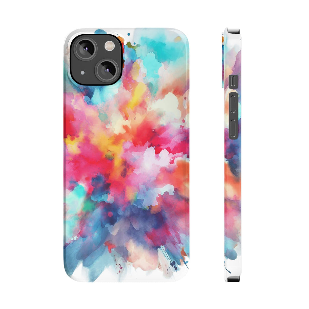 Slim Paint Splash Gift for Her Cute Phone Cases for Iphone 16 Pro Max | iPhone 15 Case | iPhone 15 Pro Max Case, Iphone 14, Iphone 14 Pro Max, Iphone 13 12 11 8 7 - Studio40ParkLane